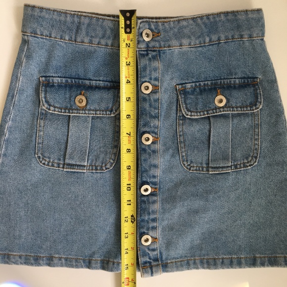 NWOT Zara Denim Skirt - Picture 7 of 9
